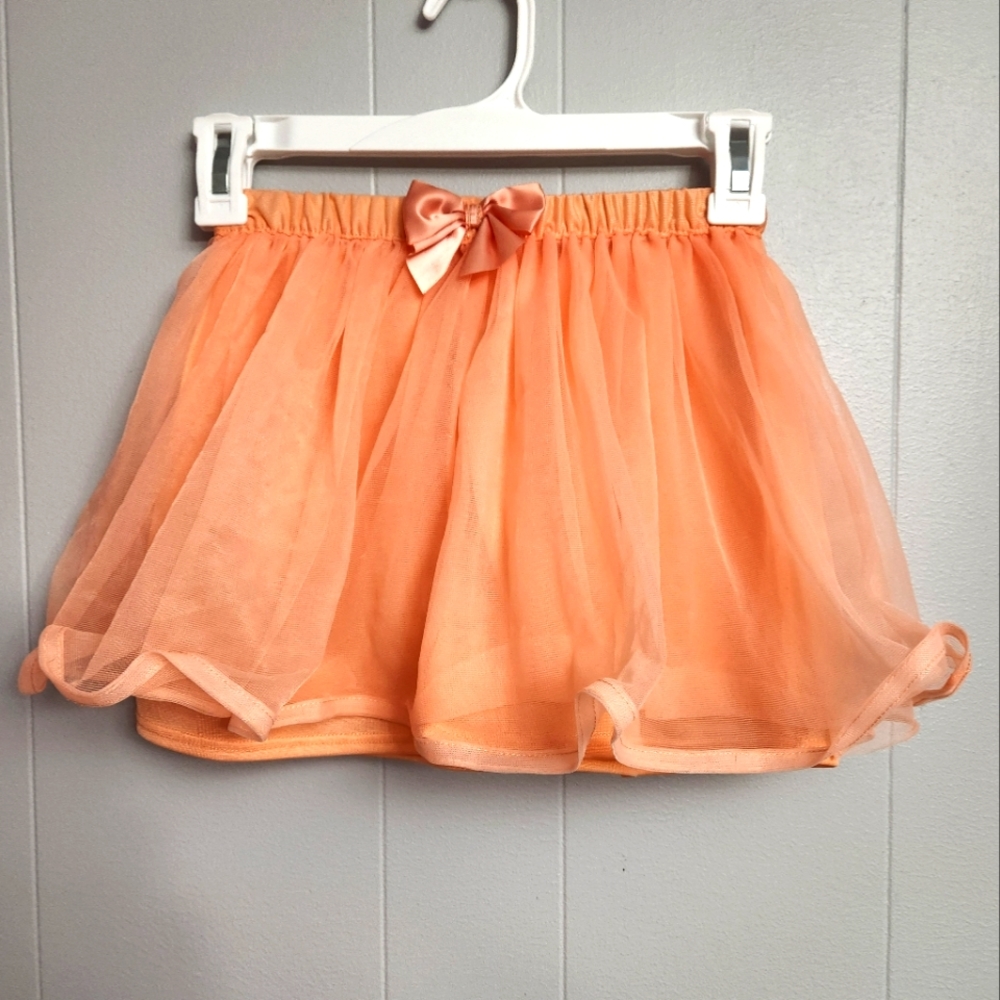 Healthtex tutu in peach size 5t